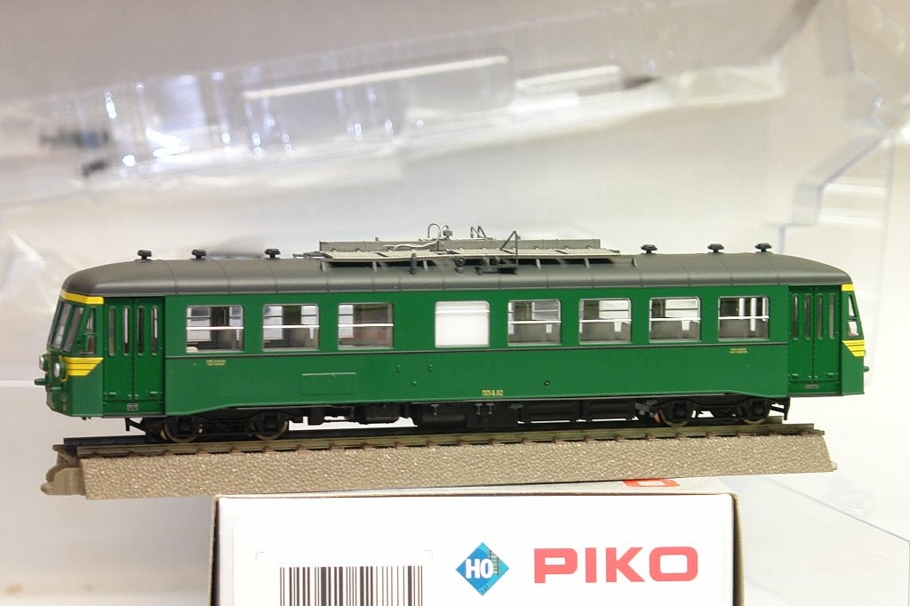 PIKO 52787 AUTORAIL BROSSEL 554.12 SNCB NMBS DC SOUND, Enlèvement ou Envoi, Courant continu, Locomotive, Piko