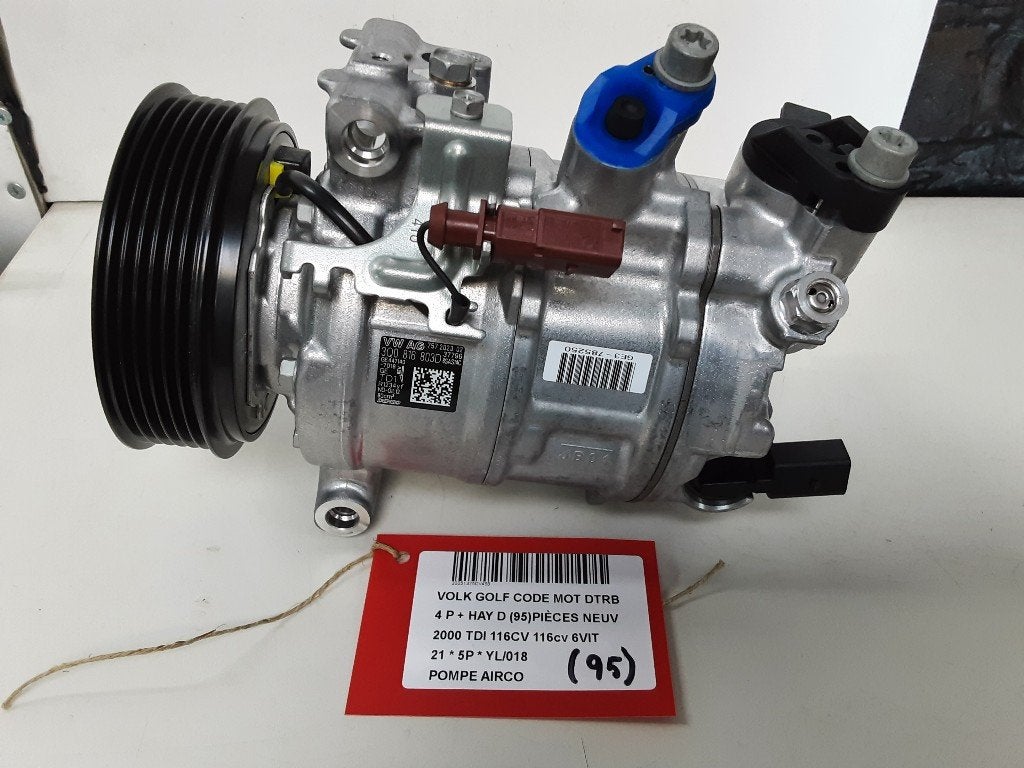 COMPRESSEUR CLIMATISATION Golf VIII (CD1) (3Q0816803D), Volkswagen, Volkswagen AG, Utilisé, Kundenbetreuung@volkswagen.de