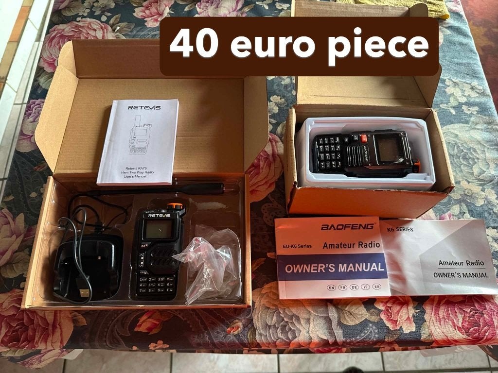 emetteur et recepteur 40 euro piece, Télécoms, Enlèvement, Neuf, Émetteur et Récepteur