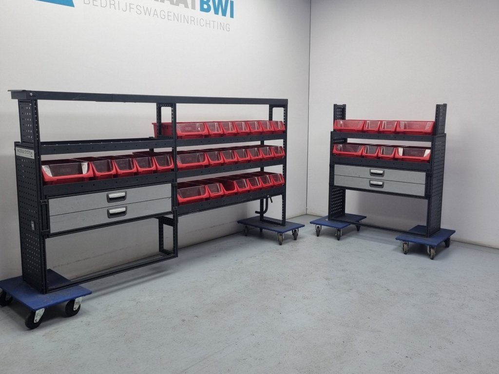 Modul-System bedrijfswagen inrichting