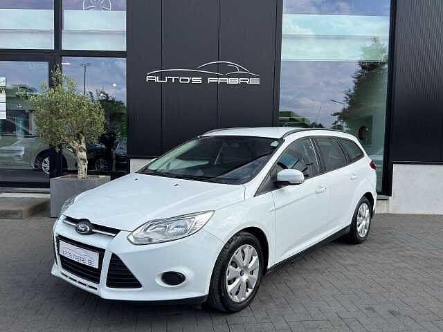 Ford Focus 1.6i Break Airco 101000km, Focus, Zwart, Start-stop-systeem, Wit