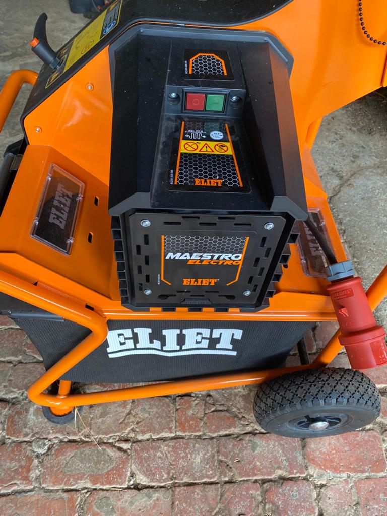 Eliet Maestro City hakselaar 380V, zo goed als nieuw, Tuin en Terras, Hakselaars, Ophalen, Zo goed als nieuw