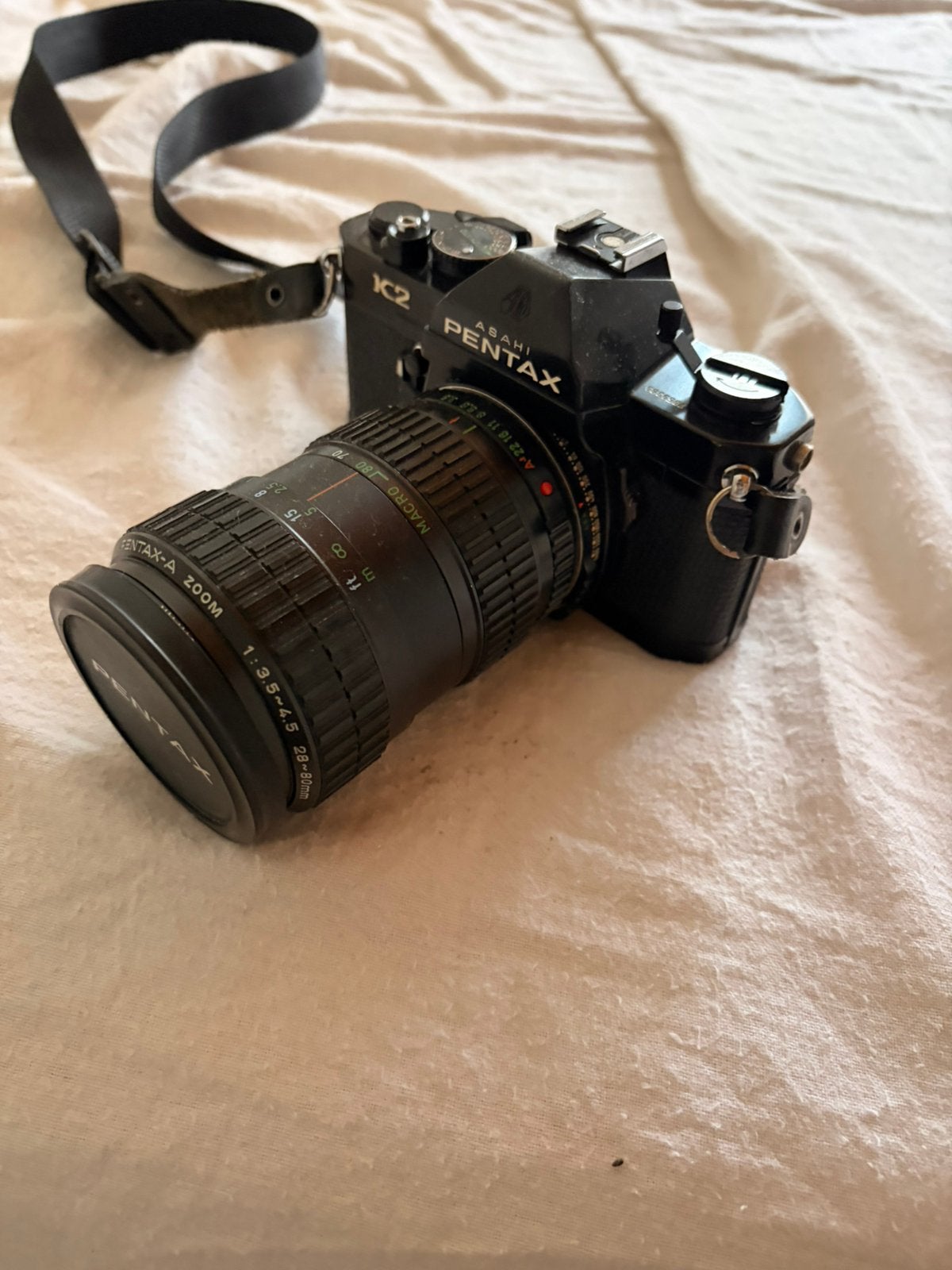 Pentax K2, Audio, Tv en Foto, Ophalen, Zo goed als nieuw, Pentax
