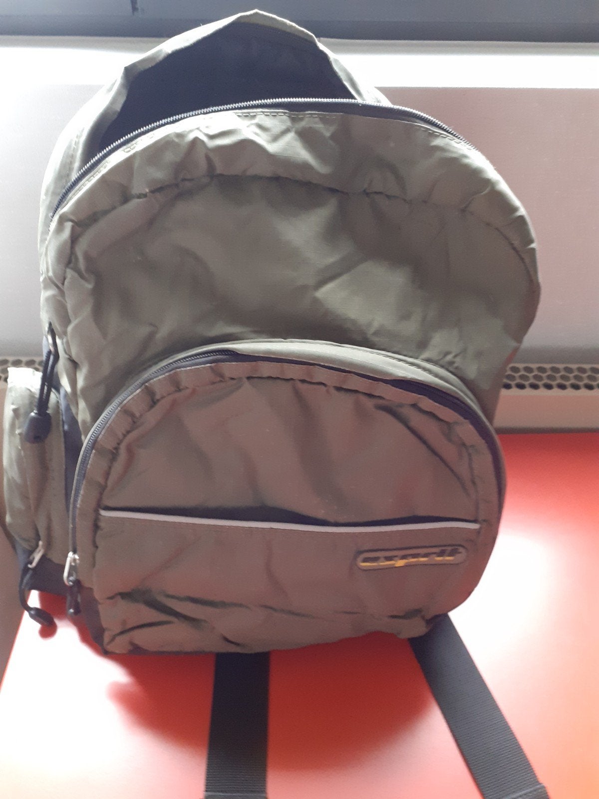 rugzak Esprit, Ophalen