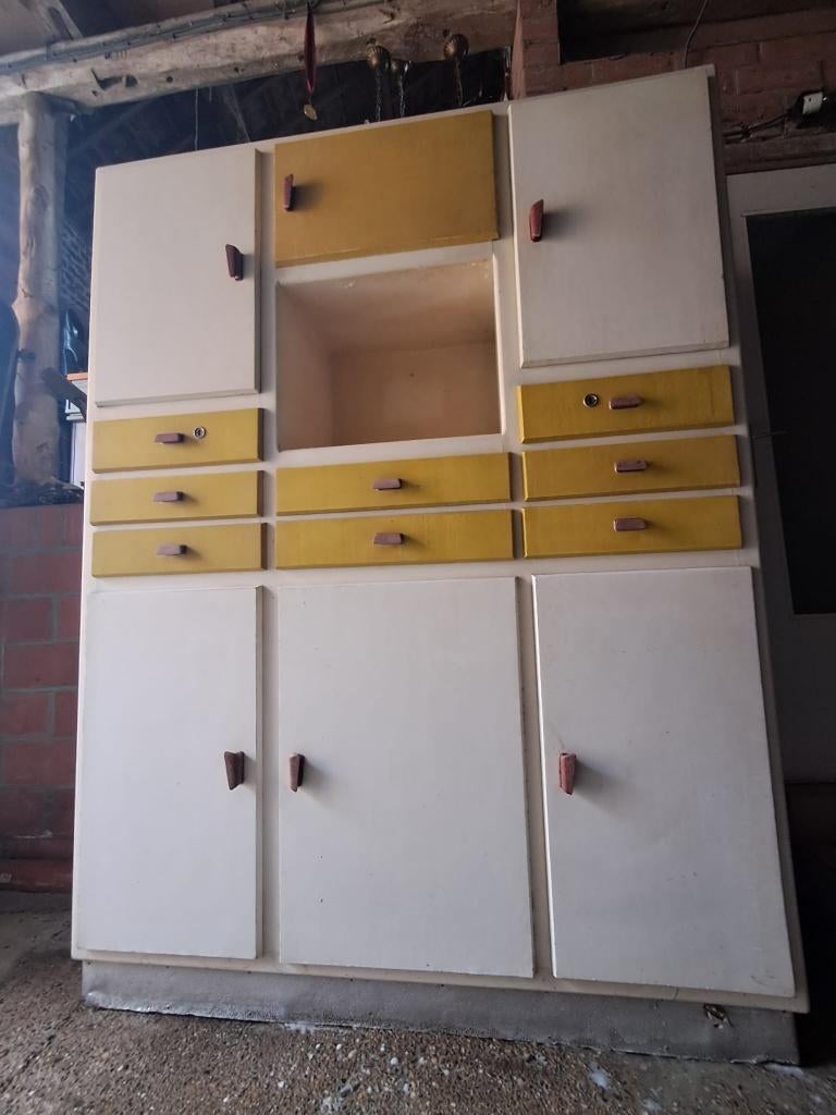 Retro keukenkast, buffetkast jaren 50/60, Ophalen, Huis en Inrichting