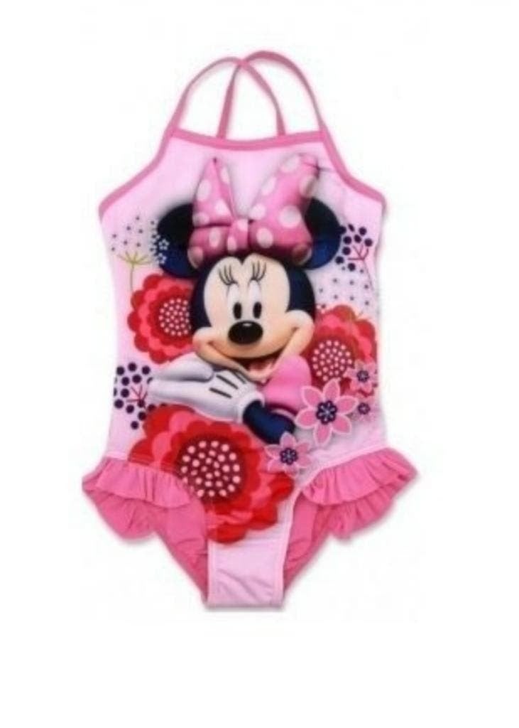 Minnie Mouse Zwempak / Badpak LR - Maat 122 - 128 - Disney, Kinderen en Baby's, Kinderkleding | Kinder-zwemkleding, Disney, Meisje