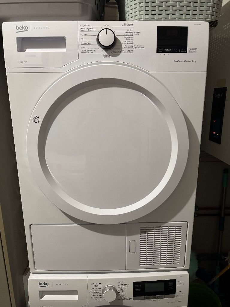 Condensdroogkast Beko A+, 6 à 8 kg, Phase anti-froissage, Chargeur frontal, Enlèvement