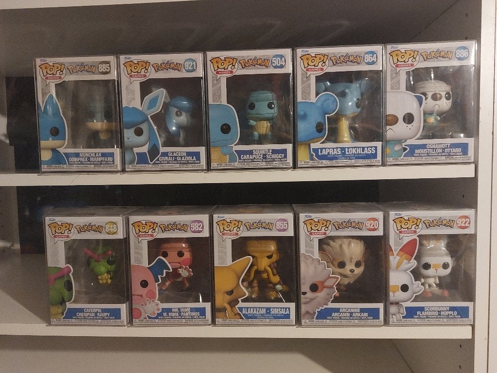 10 funko pop pokémon, Ophalen, Zo goed als nieuw, Overige typen