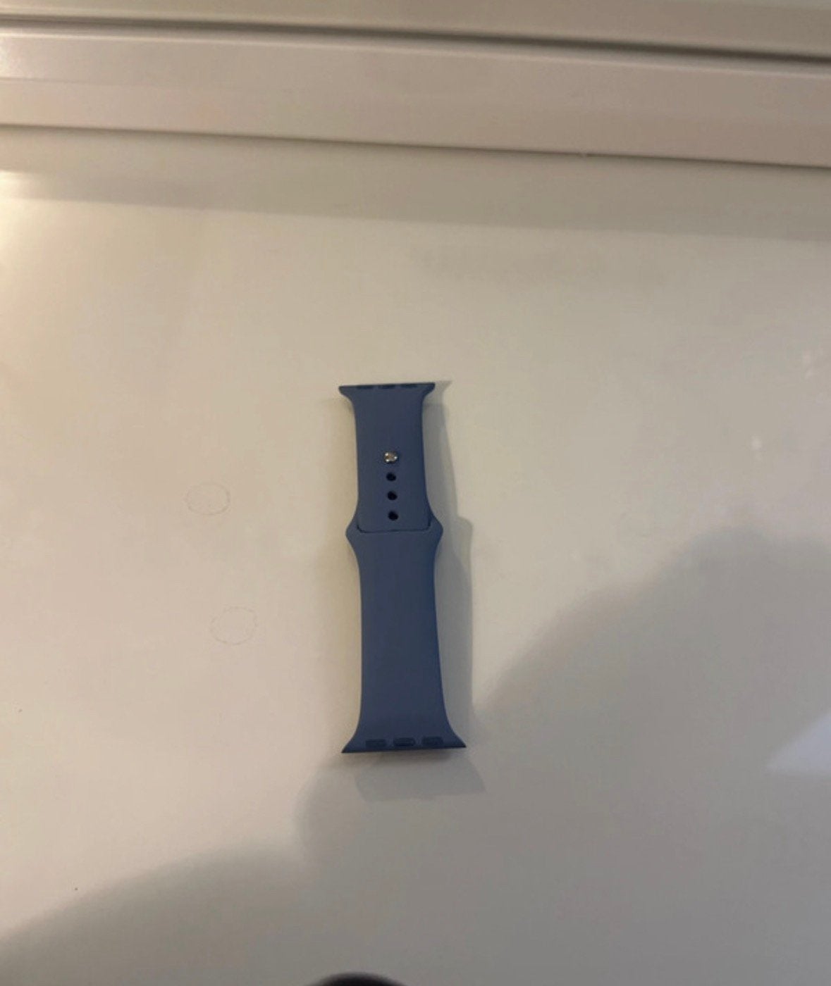 Apple 41mm s/m blauw bandje, Ophalen of Verzenden, Zo goed als nieuw, Blauw