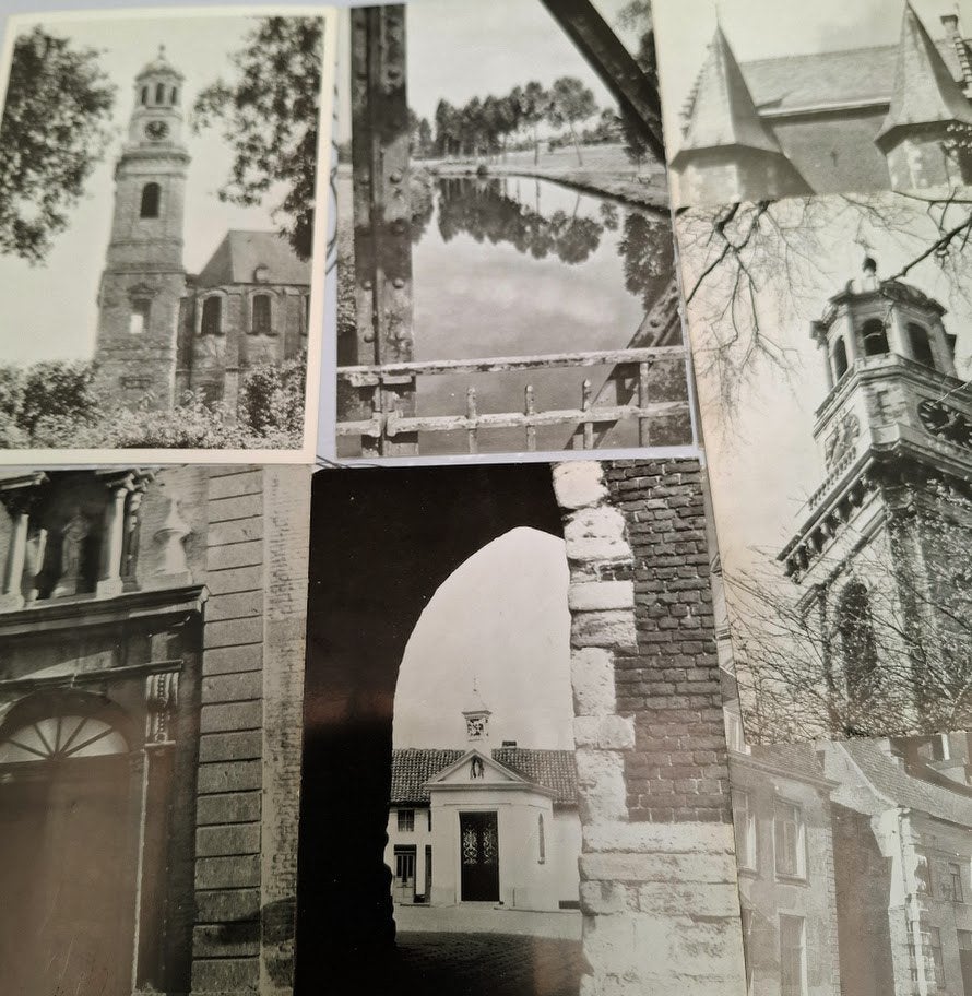 10 postkaarten Documentatiecentrum De Mont Ninove, Verzamelen, Postkaarten | België, Ophalen of Verzenden, 1960 tot 1980, Ongelopen
