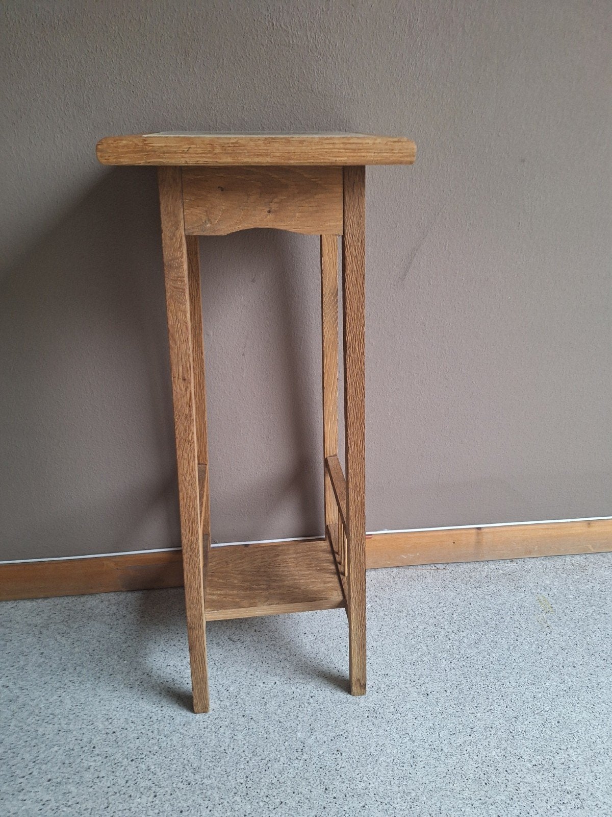 vintage houten plantentafel, Ophalen