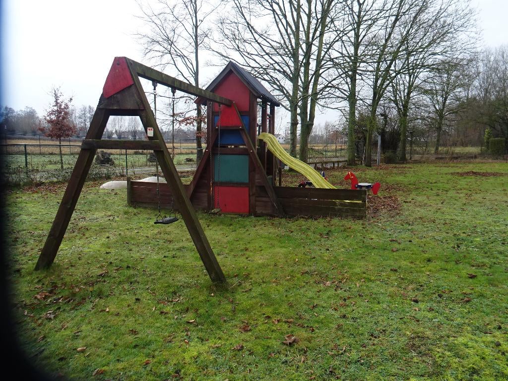 speeltoren, Ophalen, Gebruikt, Schommel