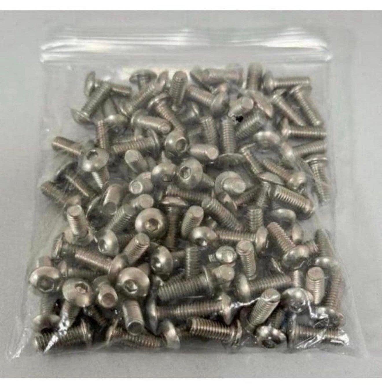 100 pièces de boulons Allen M4 10mm, vis en acier inoxydable, Neuf, Moins de 50 mm, Enlèvement ou Envoi, Inox