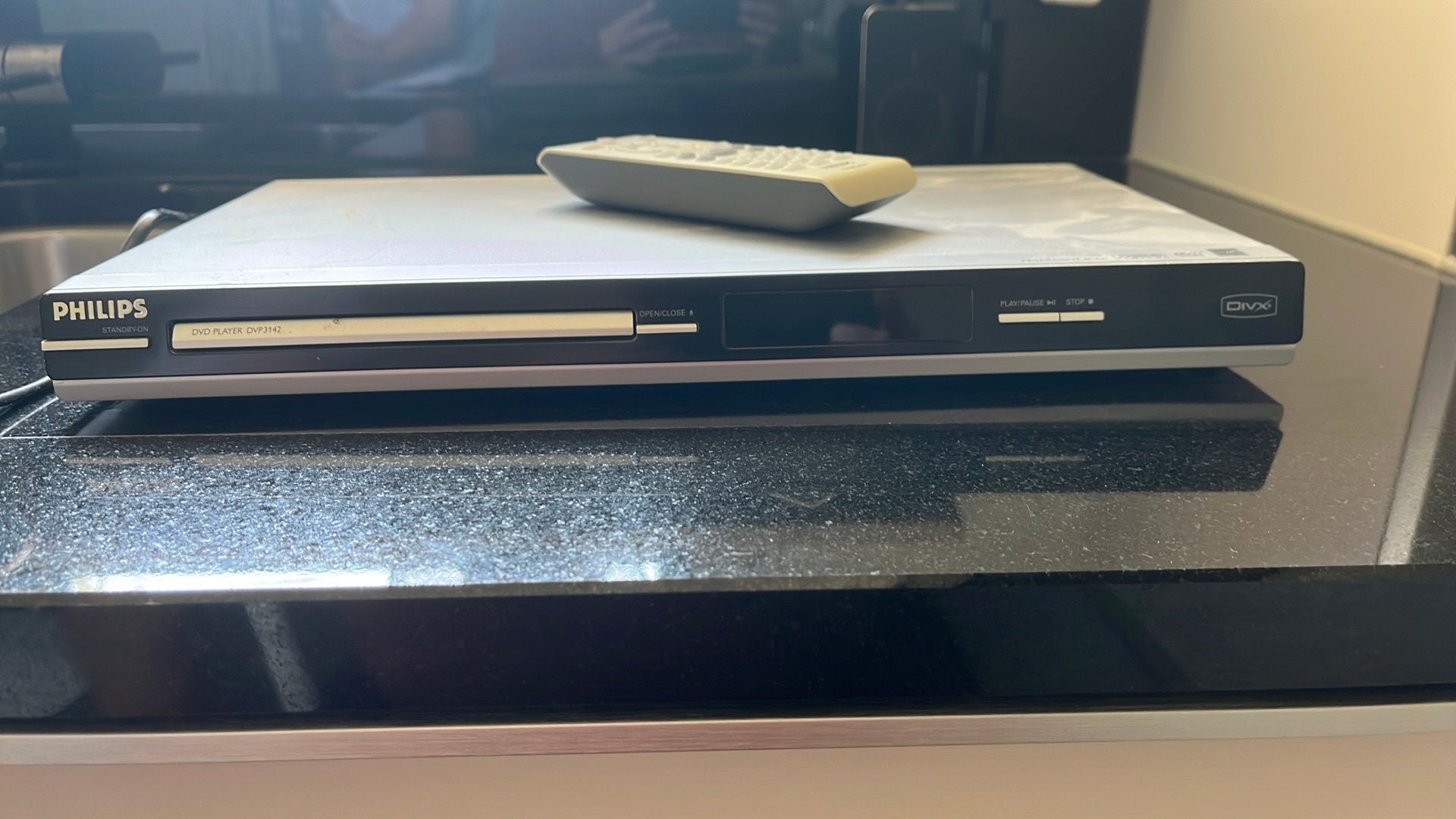 Philips dvd player dvp 3142, Dvd-speler, Philips, Gebruikt, Met harddisk