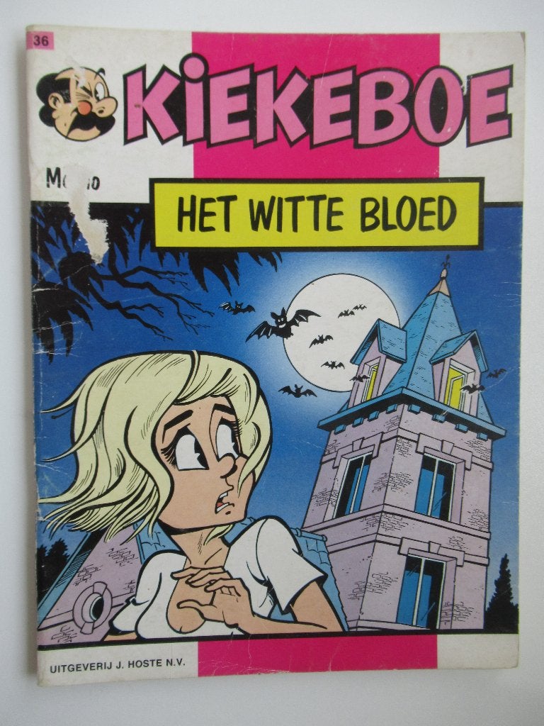 kiekeboe...nr.36...het witte bloed..............1st, Boeken, Stripverhalen, Ophalen of Verzenden, Gelezen