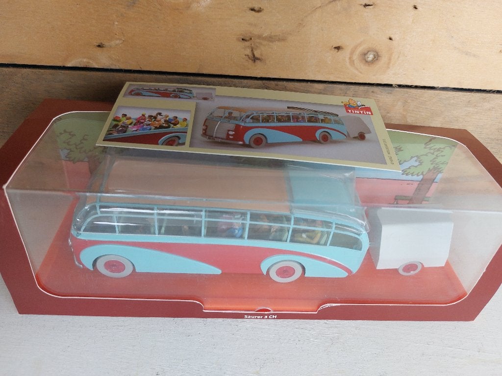 Kuifje autobus Swissair, Collections, Enlèvement ou Envoi, Tintin, Neuf, Statue ou Figurine
