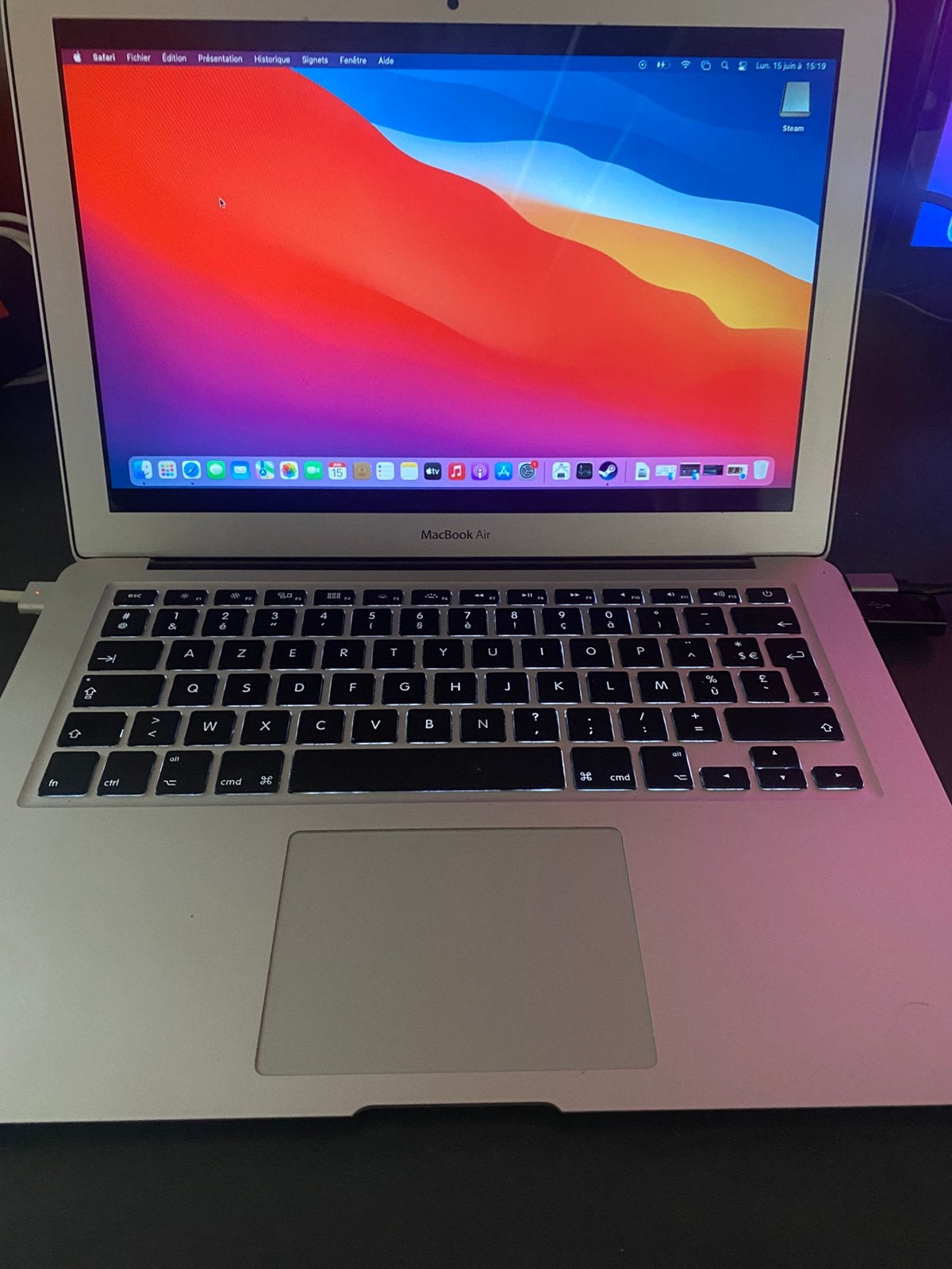 Macbook air 2015 onderhandelbare prijs, Ophalen, Zo goed als nieuw, MacBook