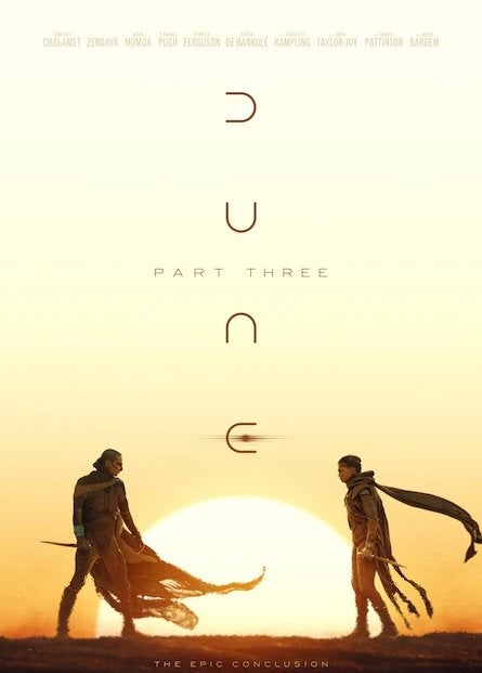 Dune three avant premiere tiket, Tickets en Kaartjes, Eén persoon, Science Fiction, Bestemd voor IMAX