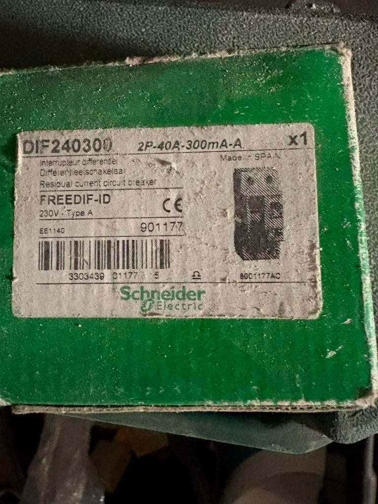 Schneider differentieel, Ophalen, Zo goed als nieuw