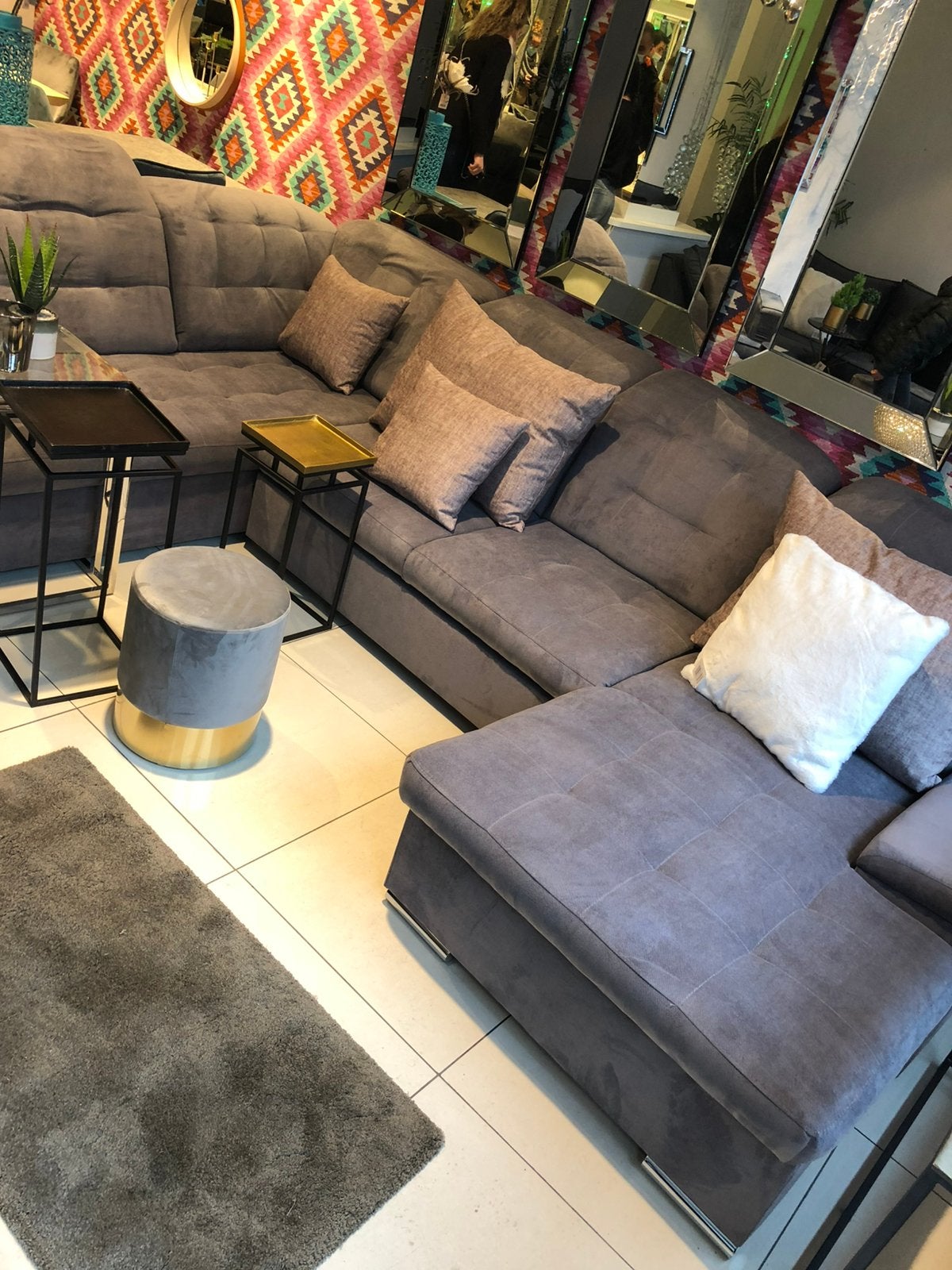Canapé en U, Maison & Meubles, Canapés | Salons, Enlèvement, Comme neuf