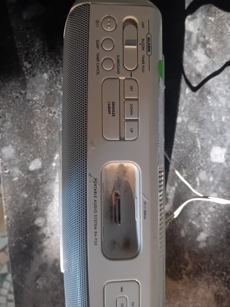 JVC RA-P50, un système audio portable, TV, Hi-fi & Vidéo, Enlèvement, JVC, Portable