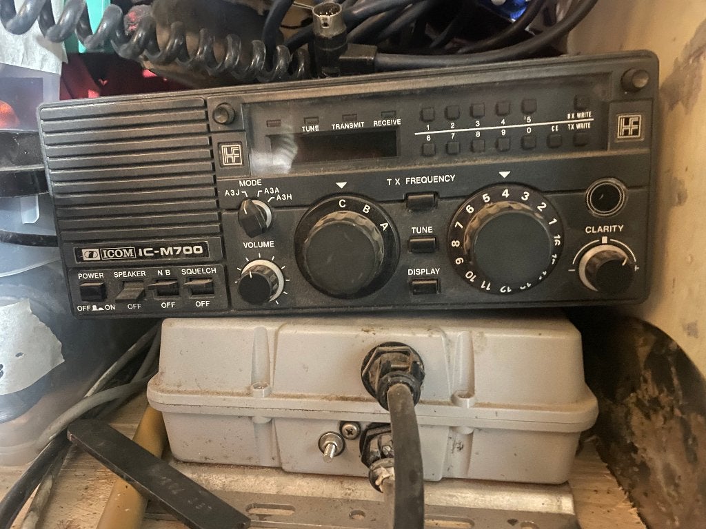 ICOM IC-M700 Transceiver HF Marine  + Ampli d'antenne, Ophalen, Ontvanger