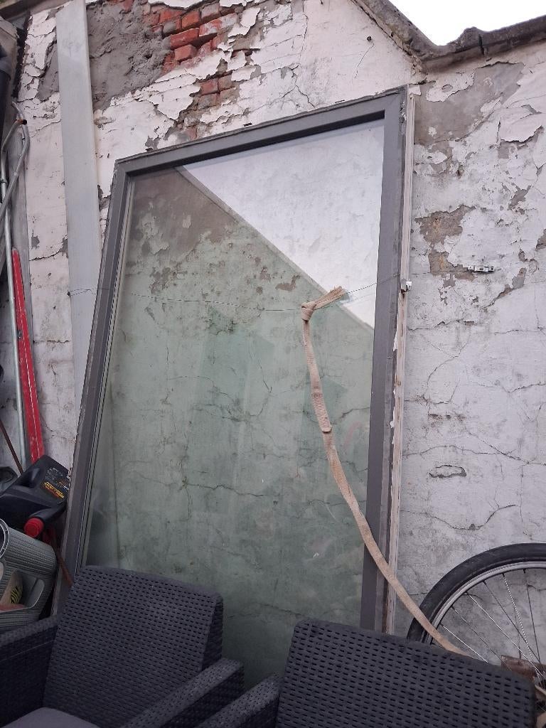 Pvc vaste raam, Doe-het-zelf en Bouw, Ophalen, Gevelraam of Ruit, 80 tot 120 cm, 160 cm of meer