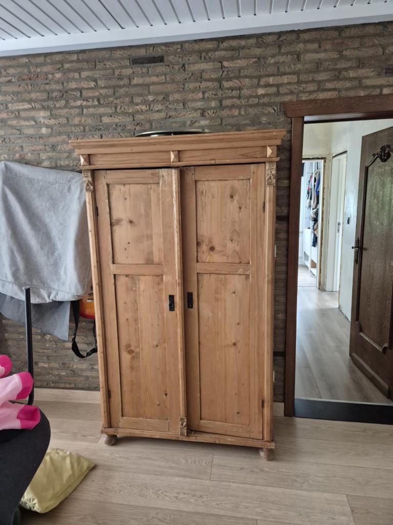 Houten kast, Huis en Inrichting, Kasten | Kleerkasten, Ophalen