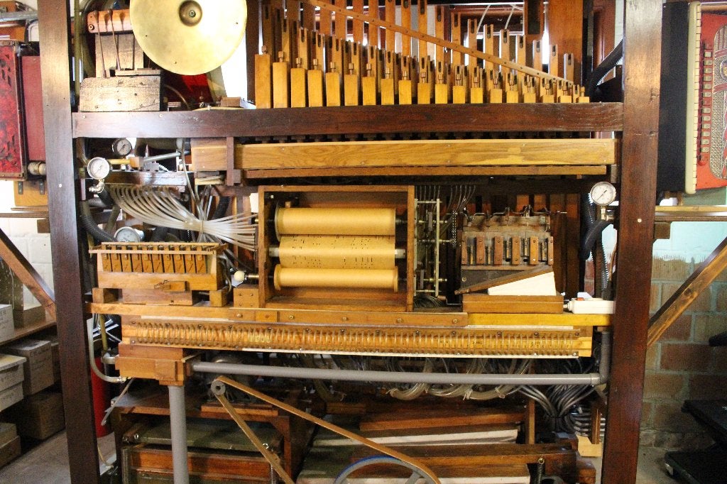 dansorgel Bursens Arburo, Muziek en Instrumenten, Ophalen