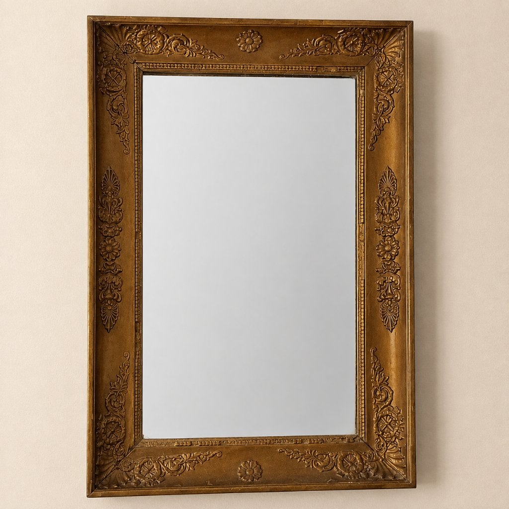 Gouden barok / Louis XVI lijst ~ Vintage charme (56 × 28 cm), Antiek en Kunst, Ophalen, Rechthoekig, Minder dan 50 cm, Minder dan 100 cm