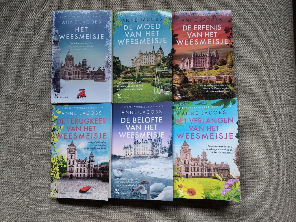 ANNE JACOBS - HET WEESMEISJE - de volledige serie., Enlèvement, Comme neuf