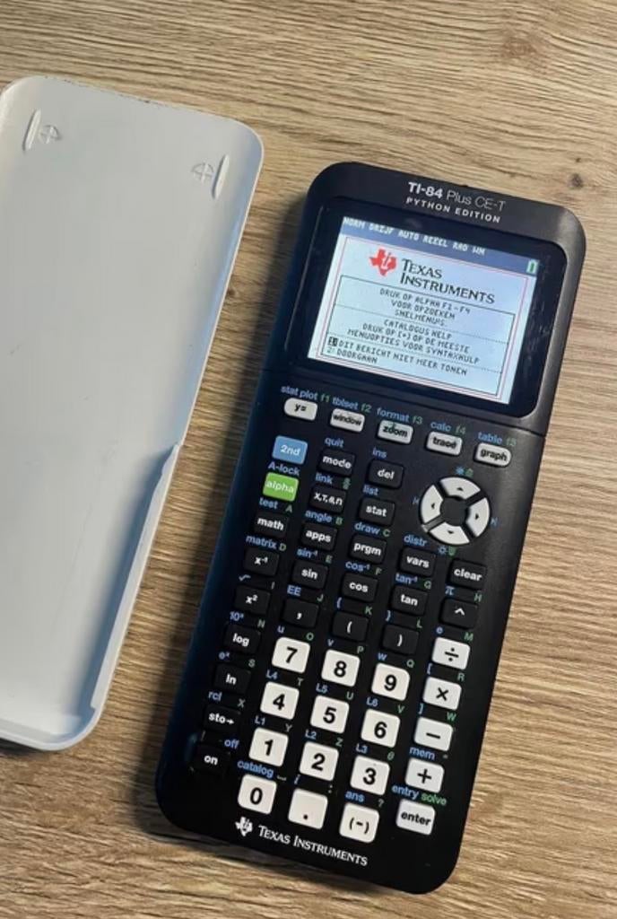 Ti-84 plus CE-T, Diversen, Ophalen, Zo goed als nieuw