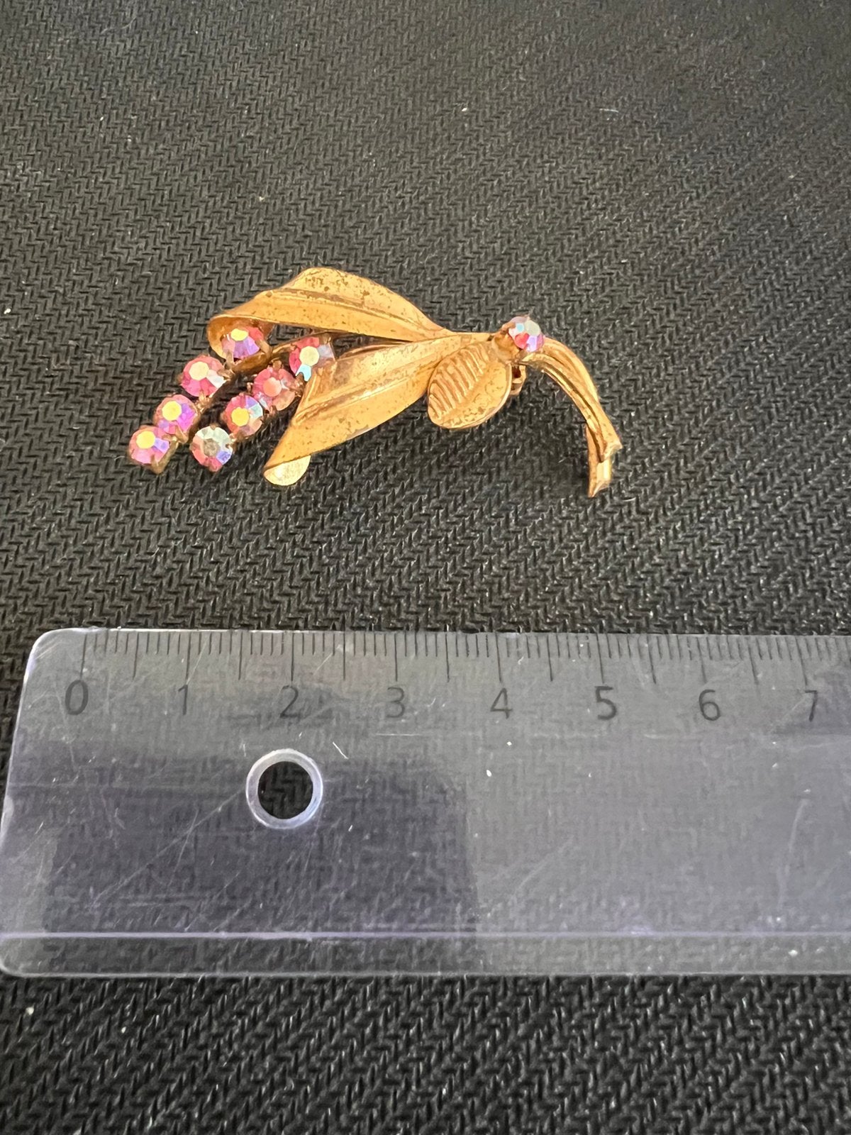 Broche roze bloem, Handtassen en Accessoires, Ophalen of Verzenden, Zo goed als nieuw, Roze