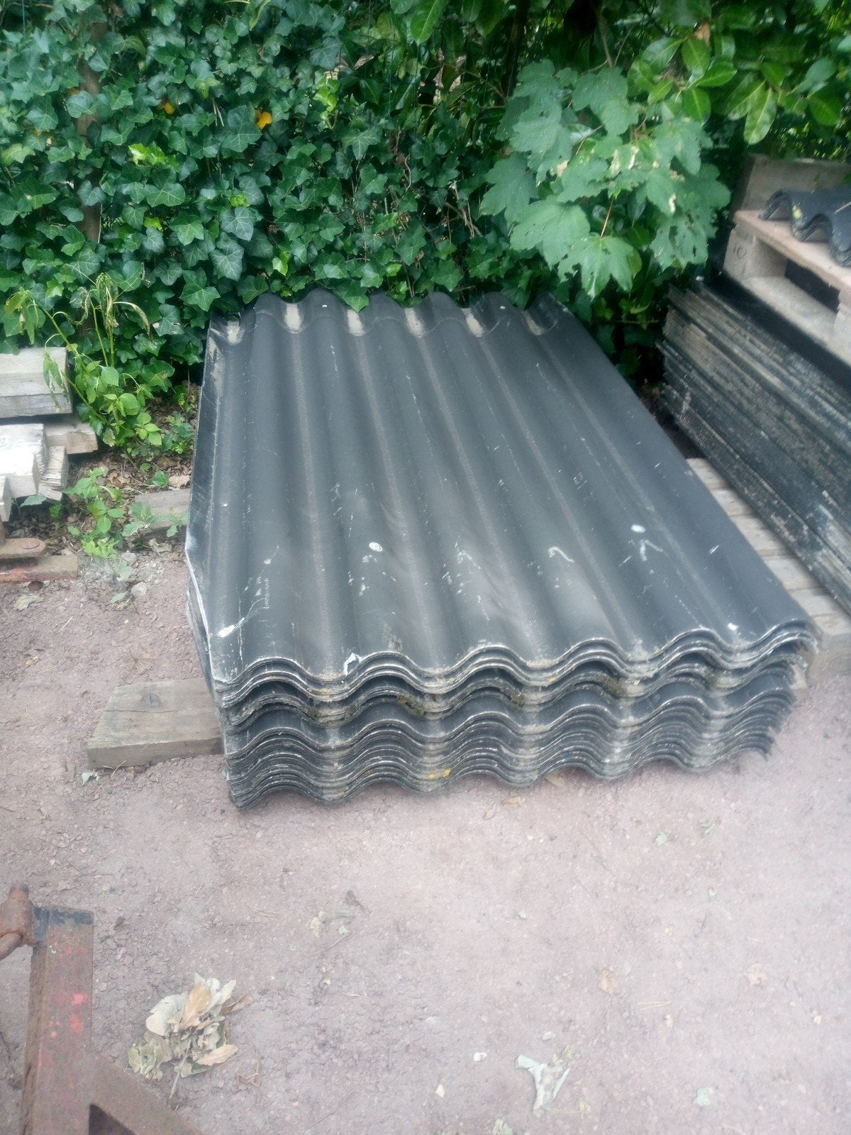 Dakplaten, Ophalen