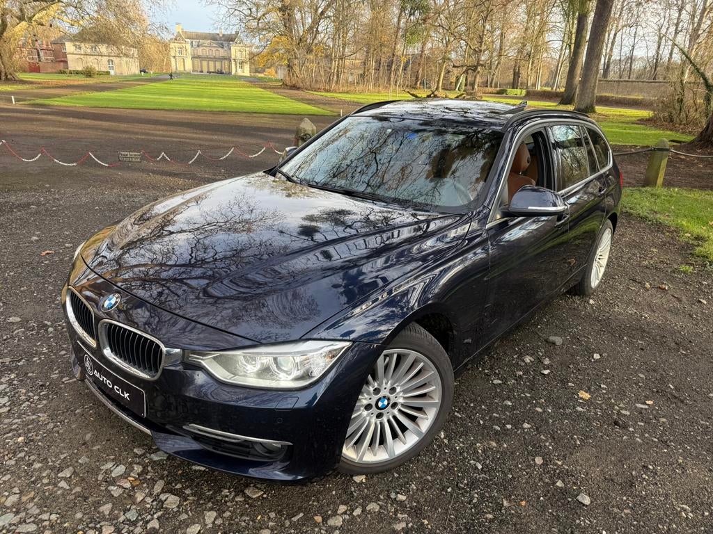 Bmw 328i Break Cognac Leder Xenon Panodak  Navi Pdc Euro 5, Auto's, BMW, Automaat, Achterwielaandrijving, Blauw, Leder