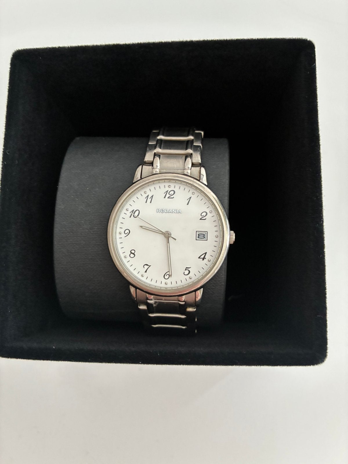 Herenhorloge  Rodania 40 €, Staal, Gebruikt, Staal, Polshorloge