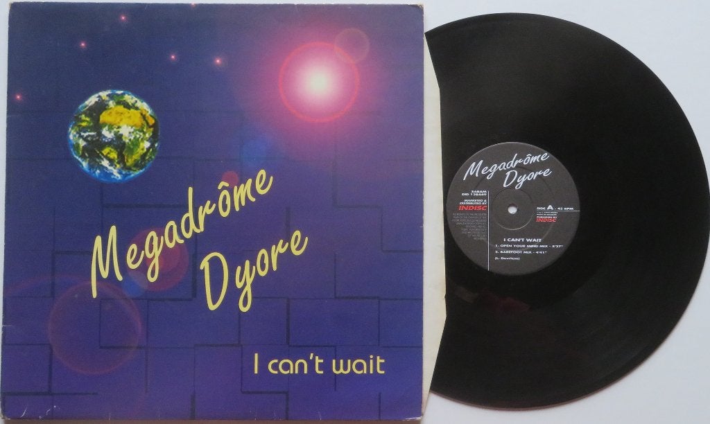 Megadrone Dyore - I can't wait. Maxi, Gebruikt, House, Ophalen of Verzenden, 12 inch