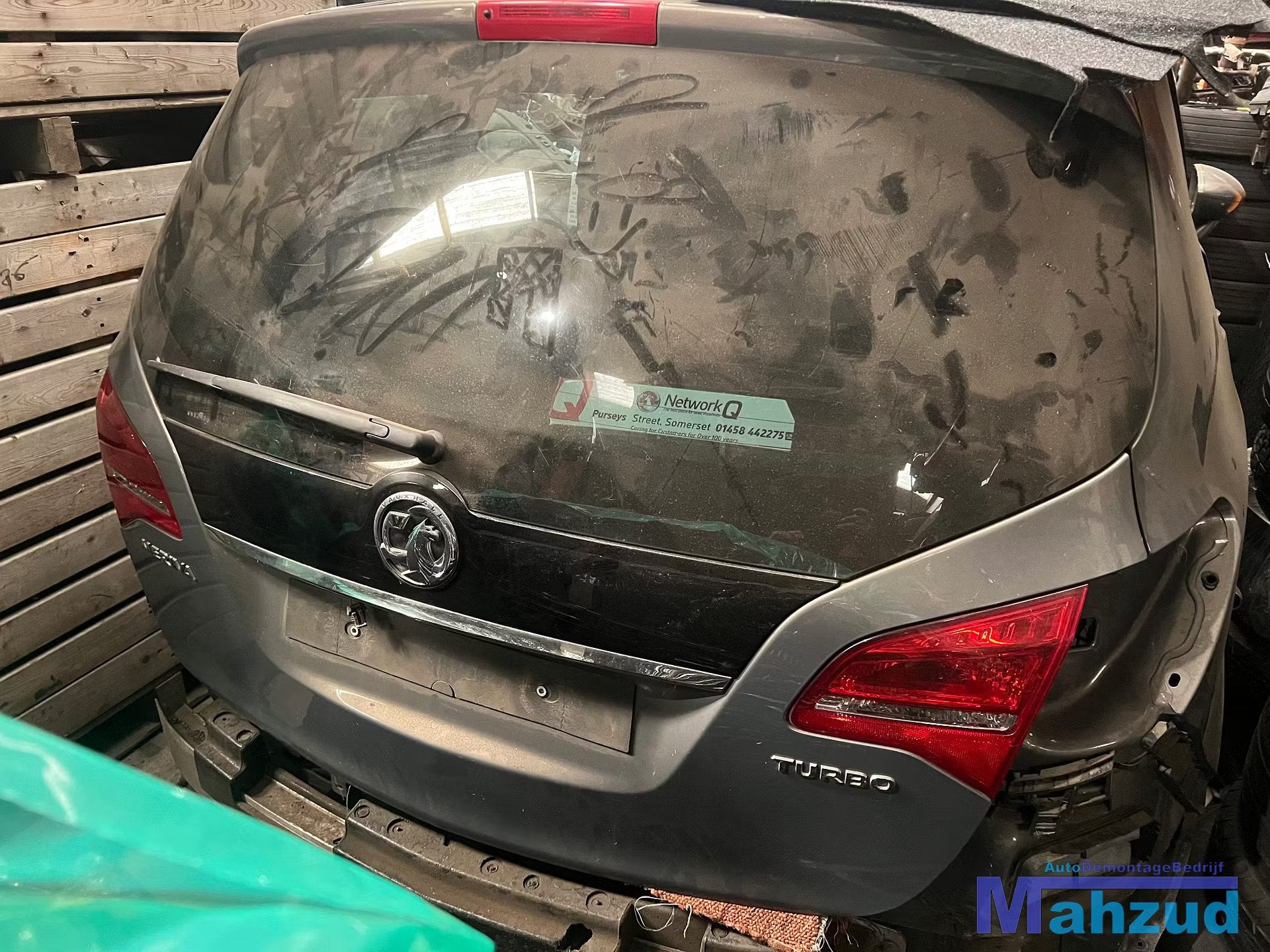 OPEL MERIVA B Z40W achterklep 2011-2018, Auto-onderdelen, Gebruikt, Deur, Opel Automobile GmbH, Kontakt@opel-infoservice.de