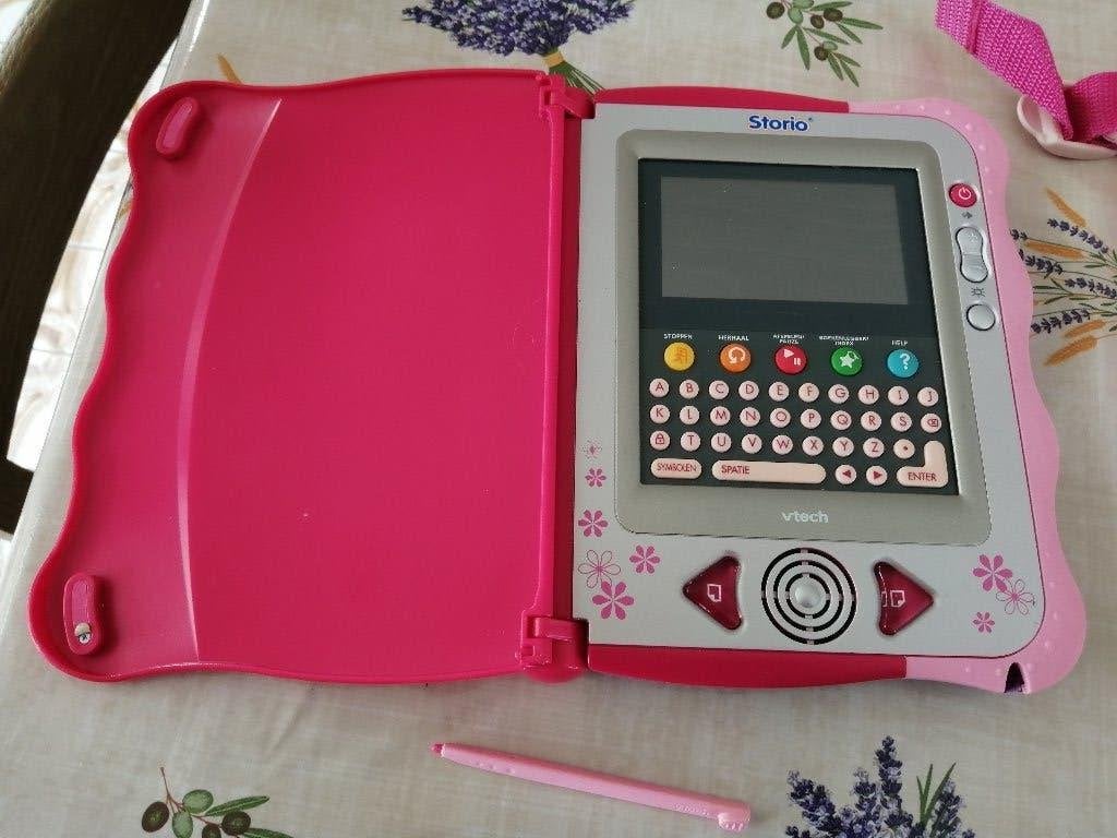 VTECH STORIO multimedia tablet + spelletje, Ophalen of Verzenden, Zo goed als nieuw, 2 tot 4 jaar