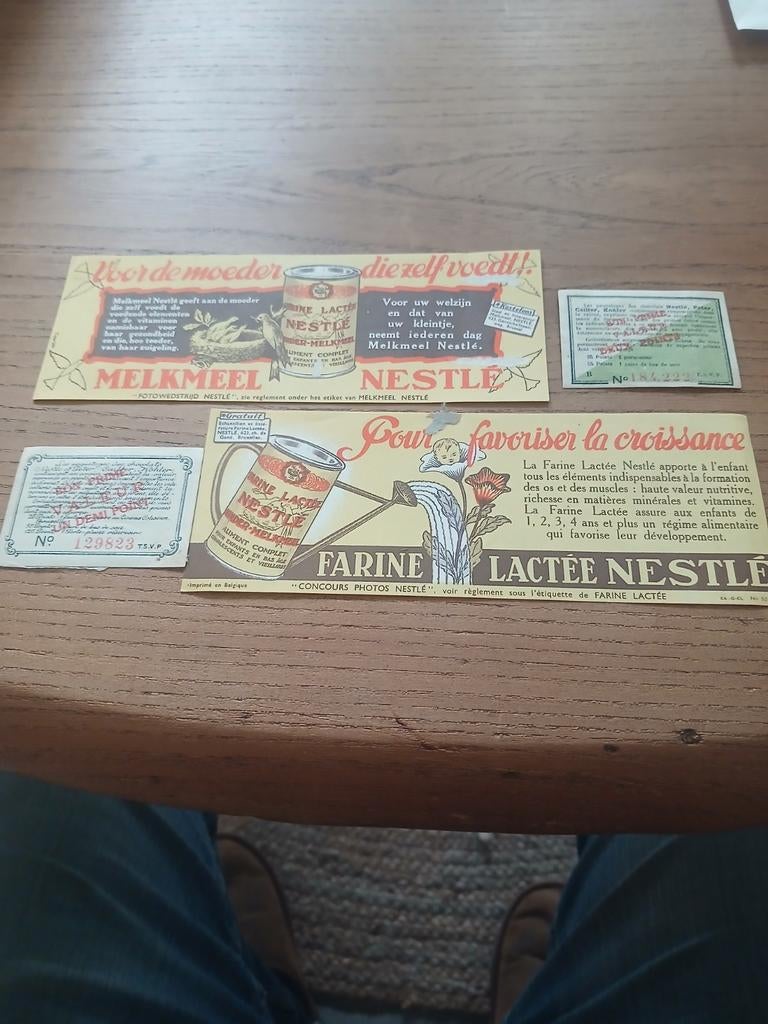 Chocolat nestle cailler kohler, Collections