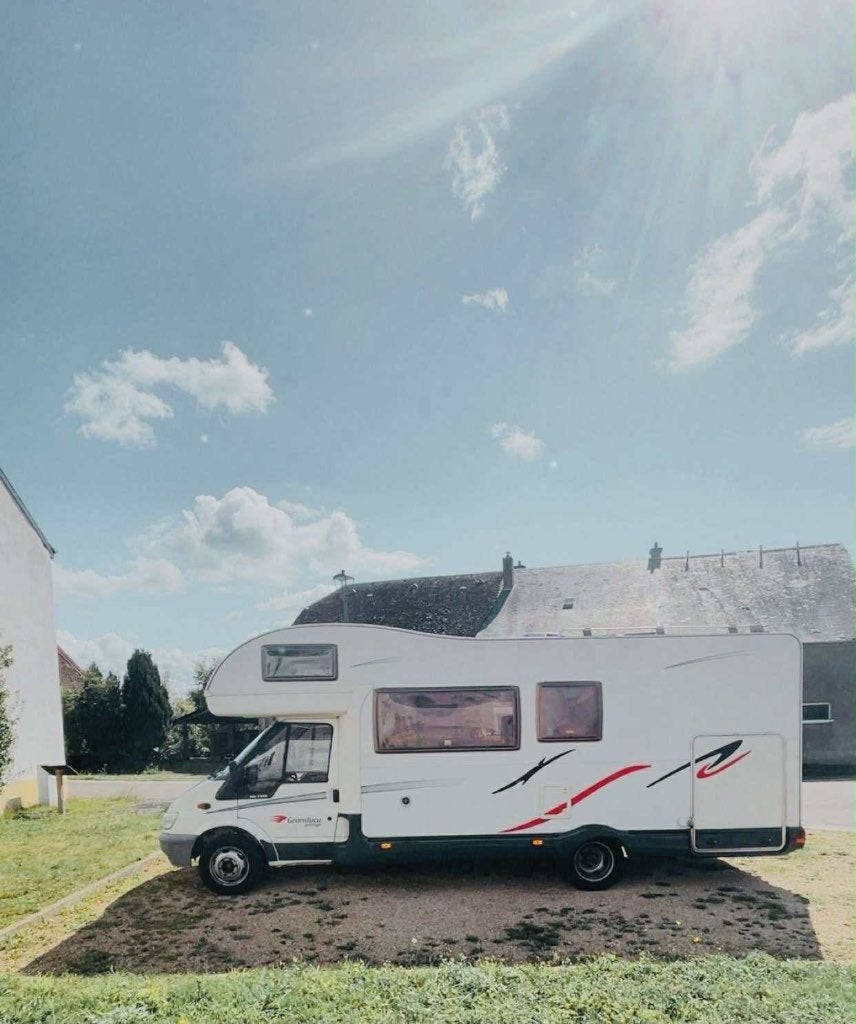 Camping car Capucine Ford Transit, Caravans en Kamperen, Mobilhomes, Standaard zit, Alkoof, Ford, Particulier