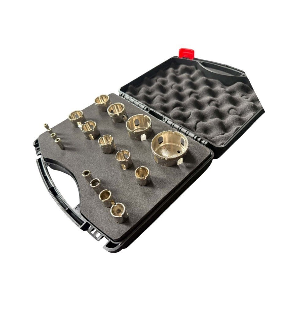 Set de 17 forets diamantés Germat, Enlèvement ou Envoi, Neuf