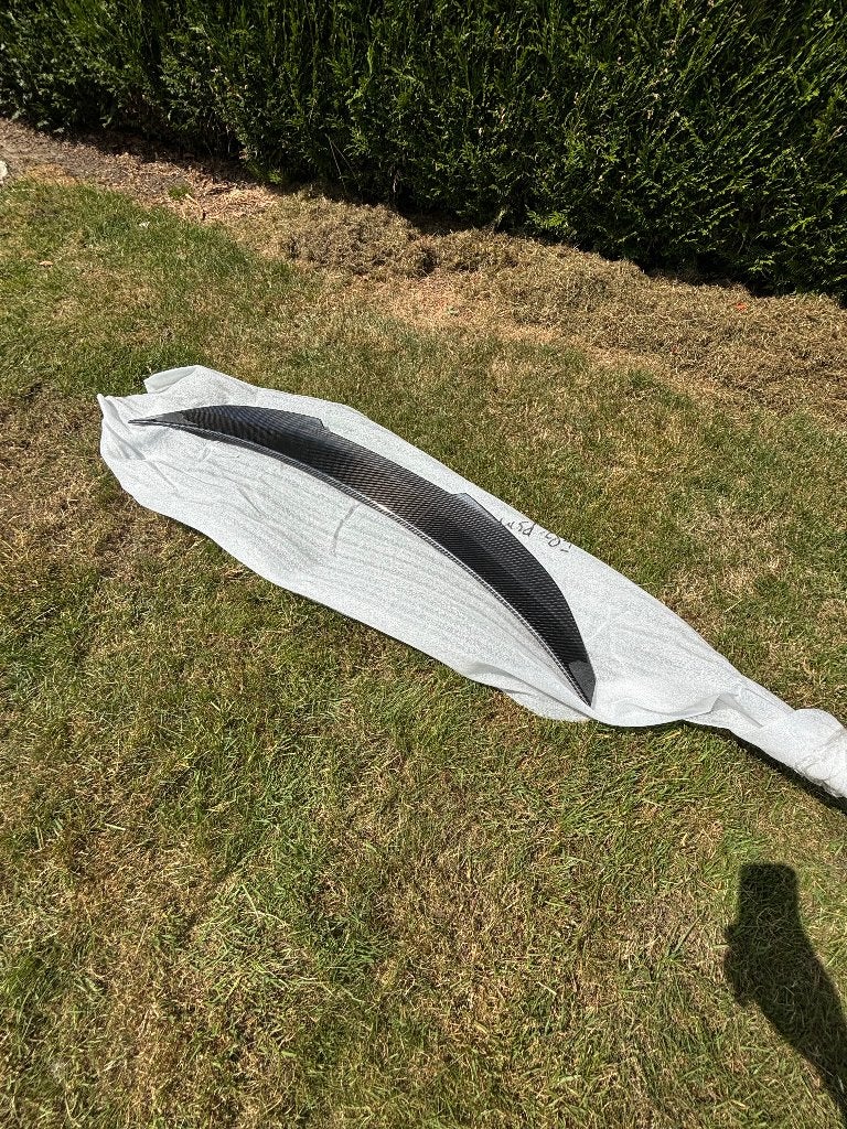 Carbon spoiler bmw, Enlèvement