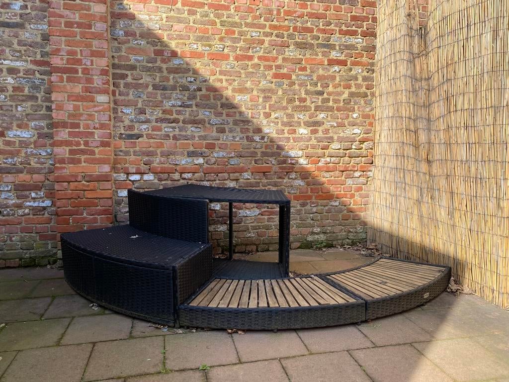Jacuzzi omranding, Ophalen