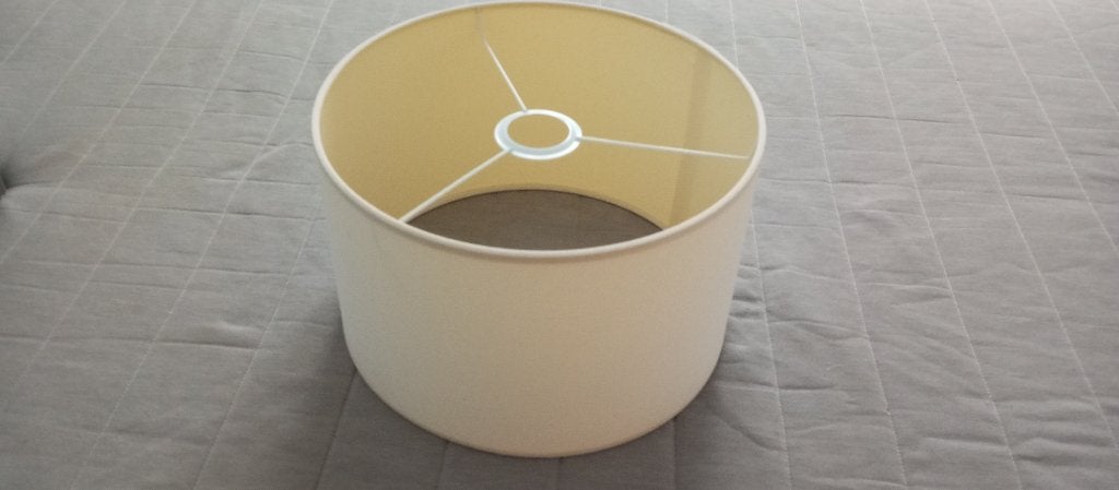 abat jour, Huis en Inrichting, Lampen | Lampenkappen, Gebruikt, Rond, 18 cm, 29 cm