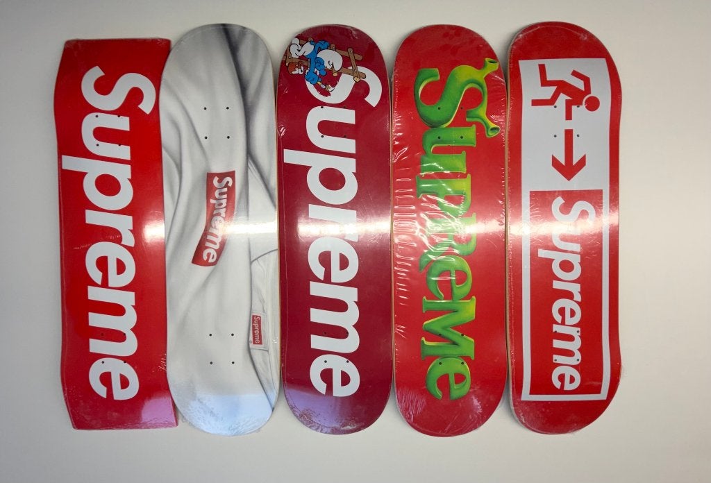 Skateboards Supreme 5 pièces, Enlèvement ou Envoi, Neuf