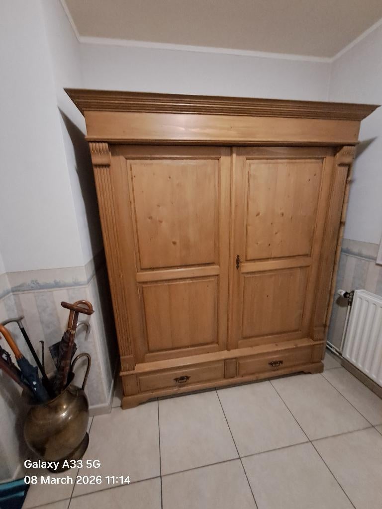 Houten Hallkast, Huis en Inrichting, Ophalen, Zo goed als nieuw