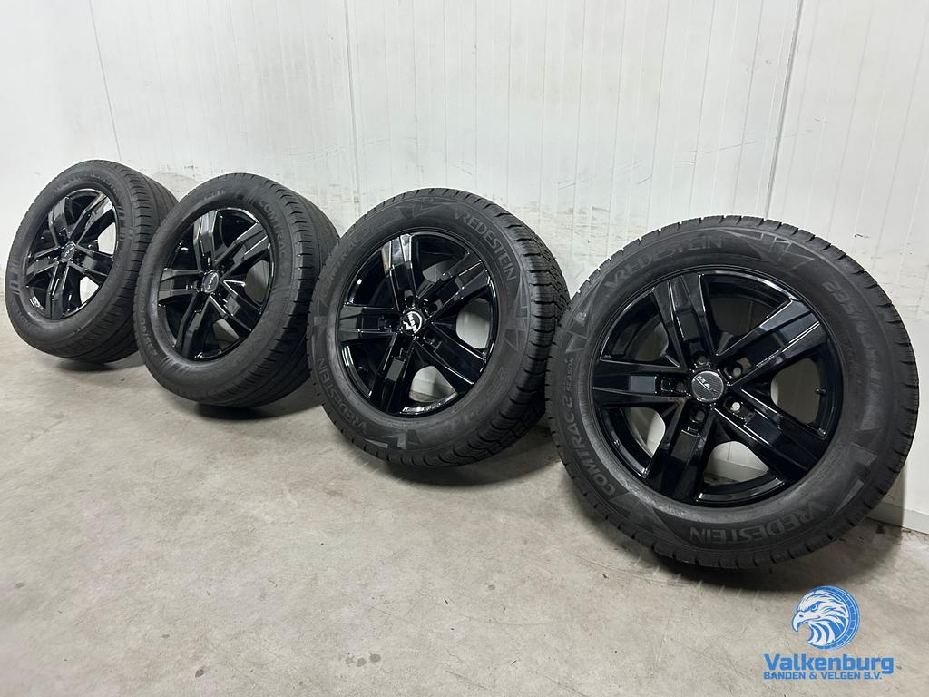 7mm! VW Crafter MAN TGE 17 inch zwarte velgen TPMS 5x120 All, Auto-onderdelen, Banden en Velgen, -, -, Banden en Velgen, 17 inch