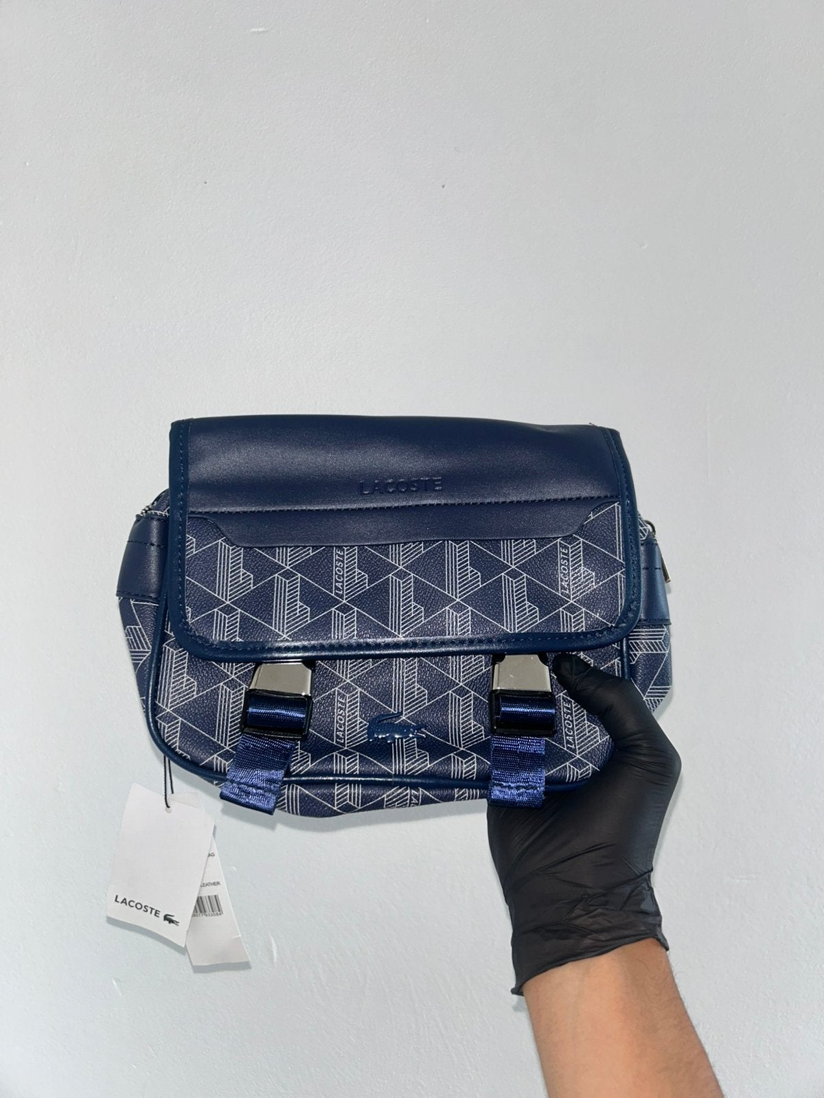 Lacoste tas, Ophalen of Verzenden, Nieuw, Blauw