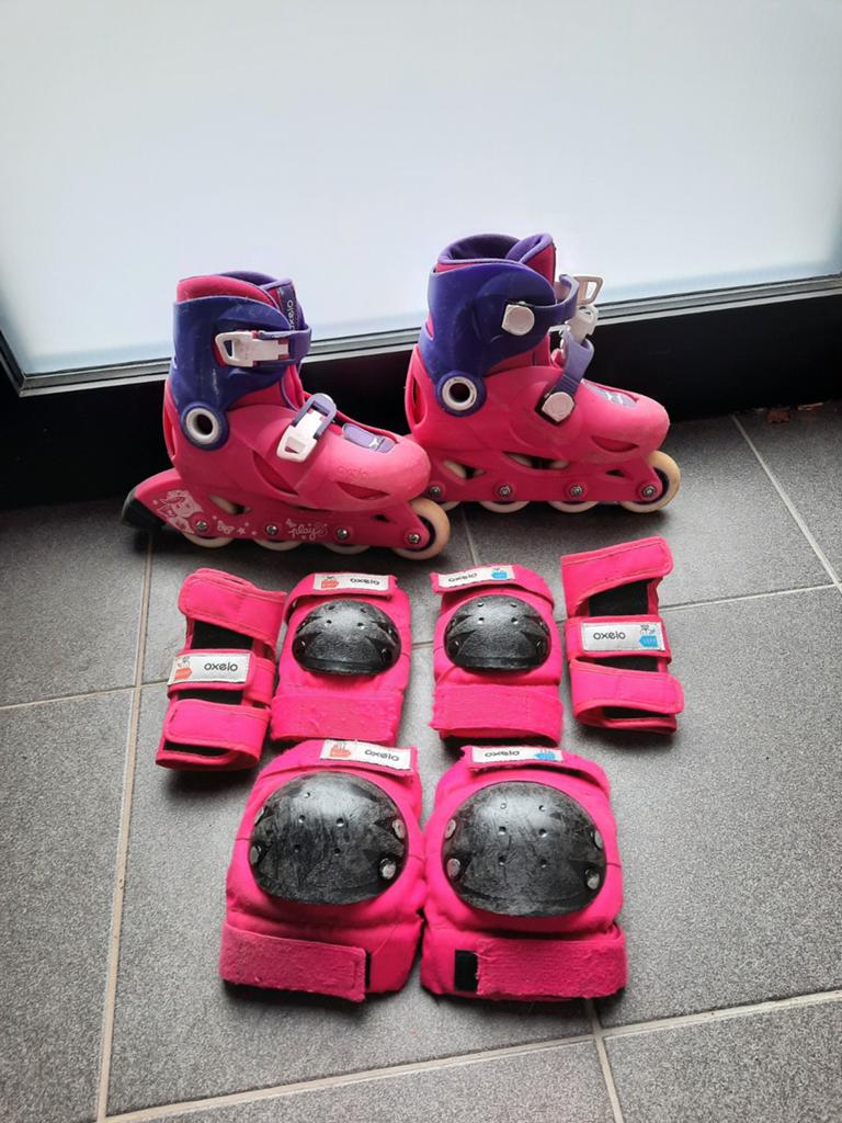 Skeelers en bescherming maat 30-32, Sport en Fitness, Ophalen, Bescherming